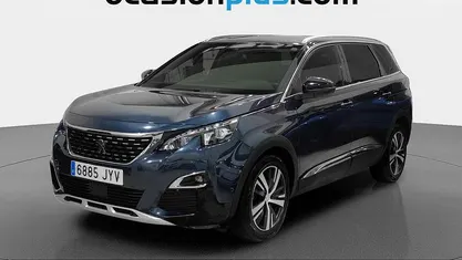 Azul Usado 2017 Peugeot 5008 GT-line SUV | 16.019 € (Precio justo)