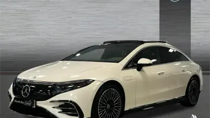 Usado Mercedes EQS580 Edition 400 kW (544 CV) 2022 Blanco Berlina