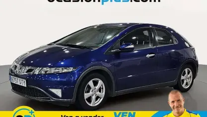 Usado Honda Civic Comfort 100 CV (73 kW) 2010 Azul Utilitario