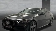 Gris grafito Usado 2024 Mercedes C220 AMG line Berlina | 40.800 € (Super precio)