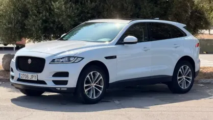 Usado Jaguar F-Pace R-Sport 300 CV (220 kW) 2016 Blanco SUV