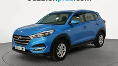 Azul Usado 2017 Hyundai Tucson SUV | 13.990 € (Precio justo)