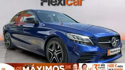 Begagnad Mercedes C200 160 HK (117 kW) 2020 Blå Sedan