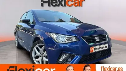 Usado Seat Ibiza FR 116 CV (85 kW) 2017 Azul Berlina