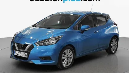 Usado Nissan Micra Acenta 101 CV (74 kW) 2019 Azul Utilitario