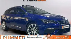 Azul Usado 2018 Seat Leon FR Familiar | 13.990 € (Precio justo)