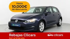 Azul Usado 2015 VW Golf VII Advance | 15.990 € (Precio justo)