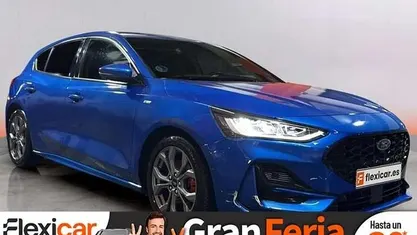 Usado Ford Focus ST-Line X 125 CV (91 kW) 2023 Azul Berlina