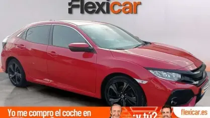 Usado Honda Civic Comfort 120 CV (88 kW) 2018 Rojo Utilitario