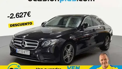Usado Mercedes E220 194 CV (142 kW) 2019 Negro Berlina