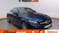 Azul Usado 2018 Mercedes C220 Coupe | 28.490 € (Precio justo)