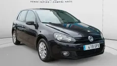 Negro Usado 2009 VW Golf VI Advance Utilitario | 8660 € (Precio justo)