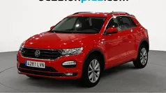 Rojo Usado 2021 VW T-Roc Advance SUV | 20.900 € (Precio justo)