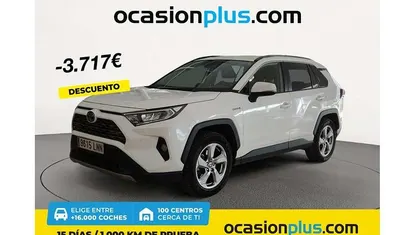Blanco Usado 2021 Toyota RAV4 Hybrid Advance SUV | 24.537 € (Super precio)