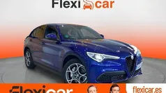 Azul Usado 2022 Alfa Romeo Stelvio Sprint SUV | 29.990 € (Buen precio)