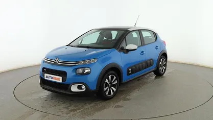 Usado Citroën C3 Feel 82 CV (60 kW) 2017 Azul Berlina