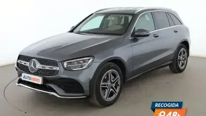 Usado Mercedes GLC220 AMG line 194 CV (142 kW) 2020 Gris SUV