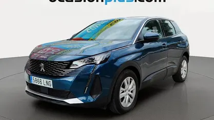 Usado Peugeot 3008 Active 131 CV (96 kW) 2021 Azul SUV