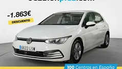 Blanco Usado 2021 VW Golf VIII Berlina | 20.500 € (Precio justo)