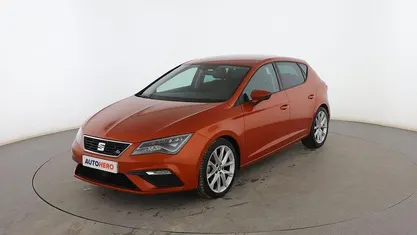 Naranja Usado 2019 Seat Leon FR Utilitario | 17.799 € (Precio justo)