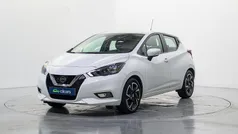 Blanco Usado 2021 Nissan Micra Acenta Utilitario | 11.990 € (Precio justo)