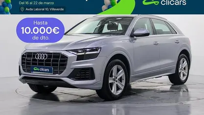 Usado Audi Q8 381 CV (280 kW) 2021 Gris SUV