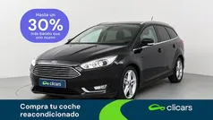 Negro Usado 2018 Ford Focus Titanium Familiar | 14.990 € (Buen precio)