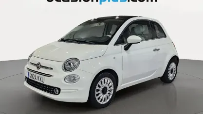 Usado Fiat 500 Lounge 69 CV (50 kW) 2019 Blanco Utilitario