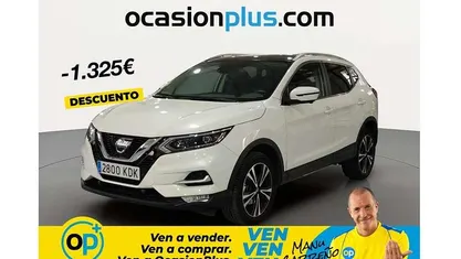 Usado Nissan Qashqai N-Connecta 163 CV (119 kW) 2017 Blanco SUV
