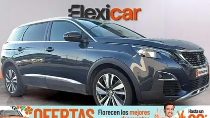 Usado Peugeot 5008 Style 120 CV (88 kW) 2017 Negro Monovolumen