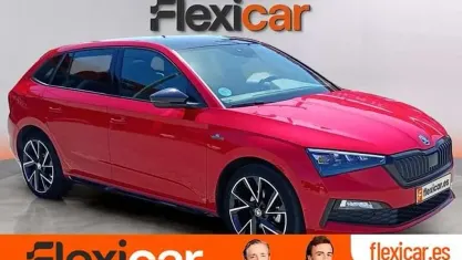 Usado Skoda Scala Monte Carlo 110 CV (80 kW) 2022 Rojo Utilitario