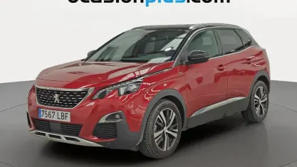 Usado Peugeot 3008 GT-line 131 CV (96 kW) 2019 Rojo SUV