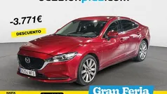 Rojo Usado 2023 Mazda 6 Exclusive-Line Berlina | 24.990 € (Precio justo)