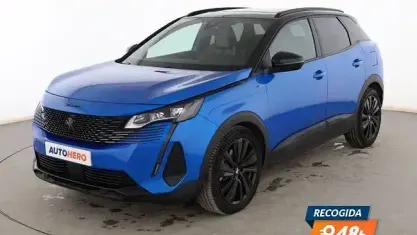 Usado Peugeot 3008 GT 225 CV (165 kW) 2021 Azul SUV