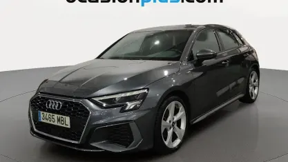 Usado Audi A3 Sportback S-Line 110 CV (80 kW) 2022 Gris Utilitario