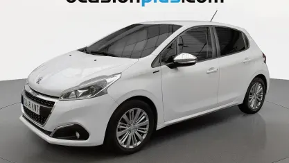 Usado Peugeot 208 Signature Sky 83 CV (61 kW) 2019 Blanco Utilitario