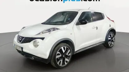 Usado Nissan Juke N-TEC 110 CV (80 kW) 2013 Blanco SUV