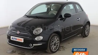 Usado Fiat 500 Lounge 70 CV (51 kW) 2016 Negro Berlina