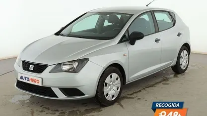 Usado Seat Ibiza Reference 90 CV (66 kW) 2015 Gris Berlina