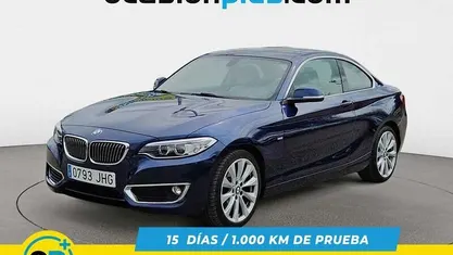 Usado BMW 220 190 CV (139 kW) 2015 Azul Coupe