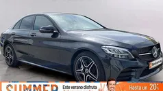 Negro Usado 2020 Mercedes C200 Berlina | 29.490 € (Precio justo)
