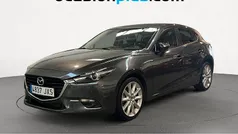 Gris Usado 2017 Mazda 3 Luxury Utilitario | 15.700 € (Precio justo)