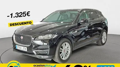 Usado Jaguar F-Pace Pure 180 CV (132 kW) 2016 Negro SUV