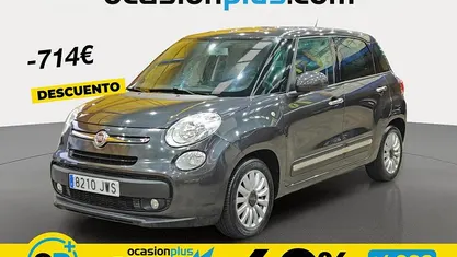 Usado Fiat 500L Lounge 95 CV (69 kW) 2017 Gris Monovolumen