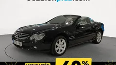 Negro Usado 2007 Mercedes SL500 Descapotable | 20.150 € (Precio justo)