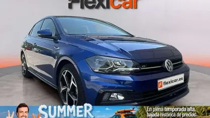 Usado VW Polo R-line 95 CV (69 kW) 2018 Azul Utilitario