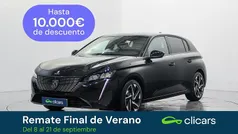 Negro Usado 2024 Peugeot 308 Allure Berlina | 20.490 € (Buen precio)