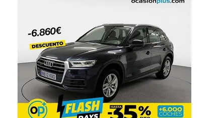 Usado Audi Q5 Advanced Plus 252 CV (185 kW) 2017 Azul SUV