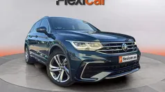 Azul Usado 2021 VW Tiguan R-line SUV | 25.960 € (Precio justo)