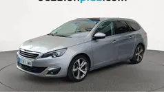 Gris Usado 2016 Peugeot 308 Allure Familiar | 9400 € (Precio justo)